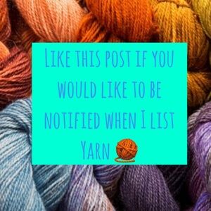 New Yarn Listed❣️